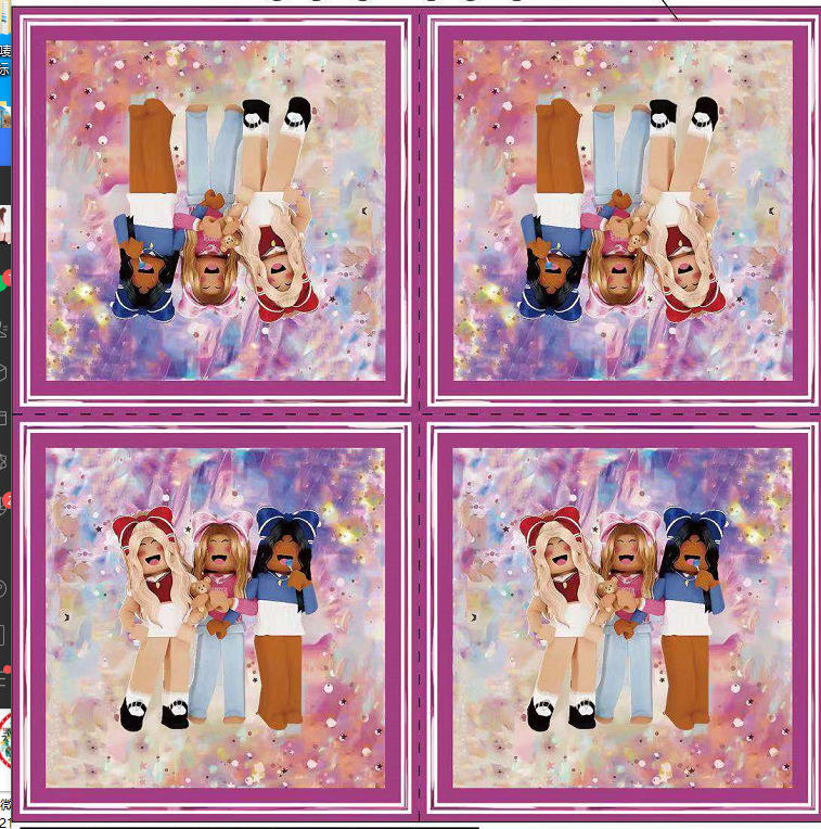 Serviette Lego Fille 20