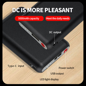 5V <span class=keywords><strong>DC</strong></span> Port Bateria Aquecida Recarregável Tipo Entrada 5000MAH Aquecimento Power Bank Battery Pack com Saída <span class=keywords><strong>USB</strong></span> para Produto Aquecido