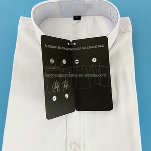 Brand Name Logo Swing <strong>Loop</strong> <strong>Hang</strong> Tags Seal Nylon <strong>String</strong> Lock Hangtag for Garment - Product Image 4
