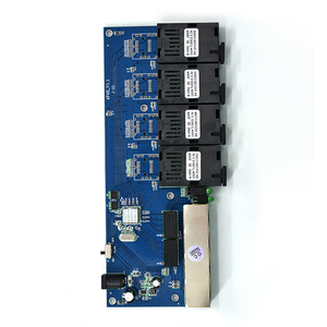4-Port-RJ45-SC-Gigabit-Glasfaser-Transceiver Schnelle Ethernet-PCBA für Netlink-HTB-3100-Glasfaser-Medien-Konverter-Glasfaser-Ausrüstung - Product Image 2