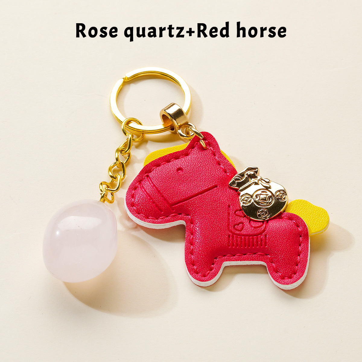 quartz rose + cheval rouge