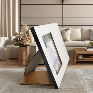 Özel süblimasyon MDF resim çerçevesi 4x6 dikdörtgen ahşap fotoğraf çerçevesi ev dekorasyon için mevcut boyutları 5x7 8x10 6x8 - Product Image 1