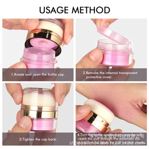 Cosmetics Shimmer Body Glitter Highlighter Vegan Custom Logo Oil Control Loose Powder Sparkling Clap Powder Face Highlighter - Product Image 4