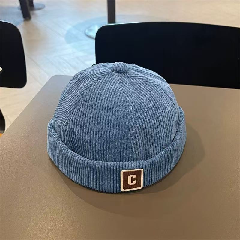 Children C mark corduroy-blue