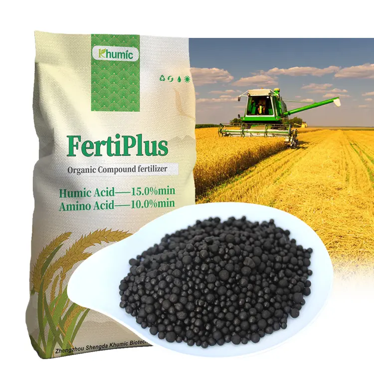 Aminoácidos Fertilizante Orgânico "FertiPlus" Bolas redondas oranic aminoácido de liberação lenta fertilizante composto húmico