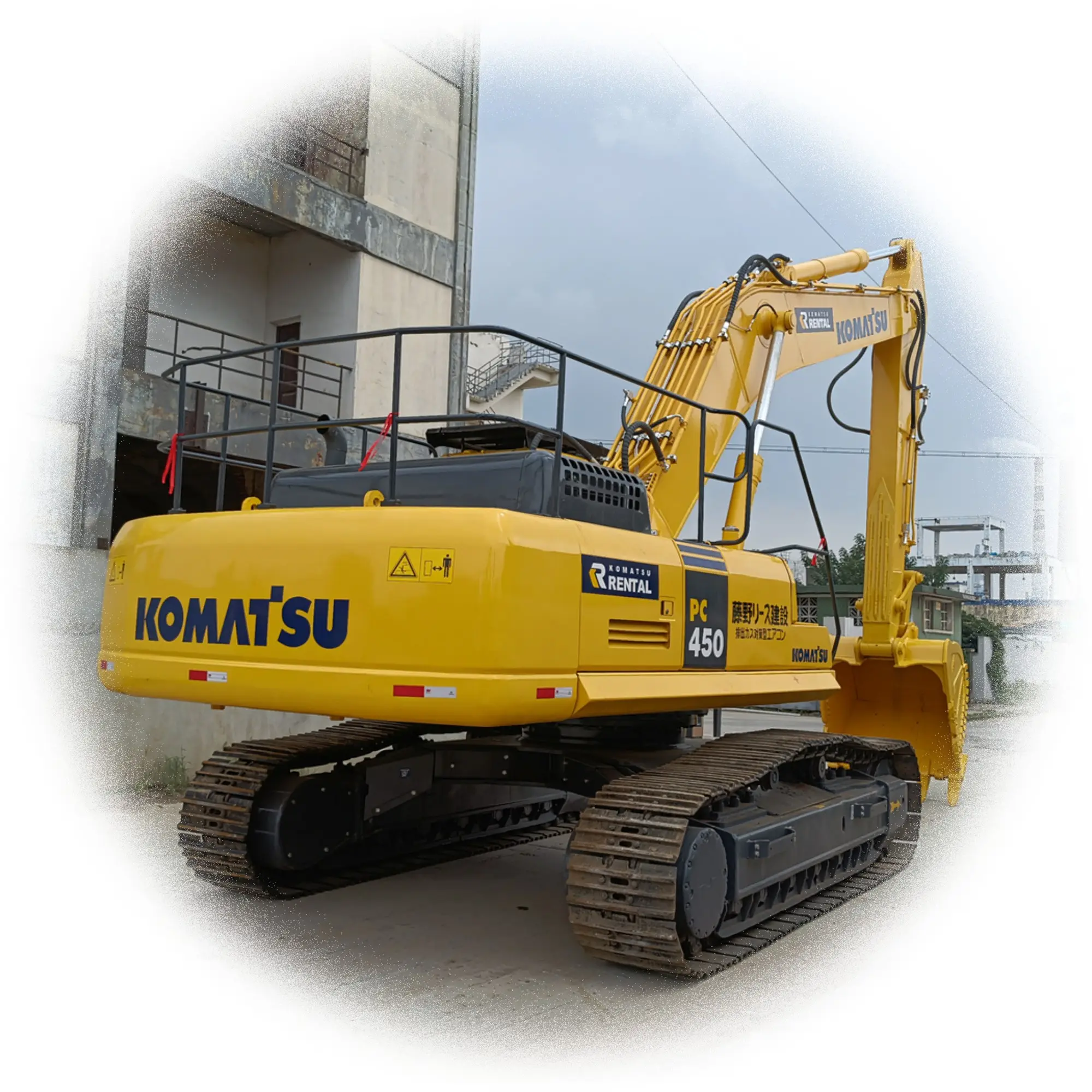 KOMATSU máy xúc pc450 máy móc xây dựng PC 450 450-7 bánh xích máy xúc Máy ban đầu Nhật Bản 2019 Cung cấp 257 kW JP