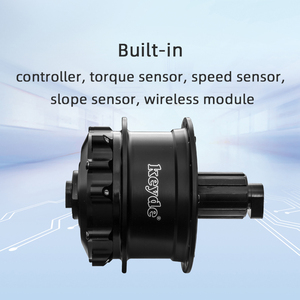 Kit de par de alta potencia para conversión de piezas de bicicleta eléctrica OEM/ODM, controlador integrado de Motor de cubo de eje pasante y rueda de Motor trasero con Sensor - Product Image 2