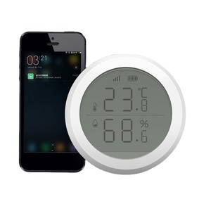 RSH Tuya ZigBee <strong>Temperature</strong> <strong>Humidity</strong> <strong>Sensor</strong> With LCD Screen Display Battery Included <strong>Temperature</strong> and <strong>Humidity</strong> <strong>Sensor</strong>