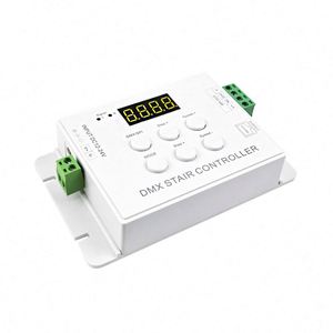 Regolatore luce scala in gomma Led Dmx Spi sensore di movimento Dc12-24V luce automatica Step Controller per la luce delle scale - Product Image 1