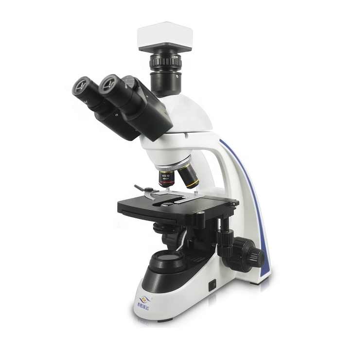 Boshida BD-SW1001T 40X-1600X microscopio biologico composto trinoculare digitale con fotocamera digitale con illuminazione a LED 3W