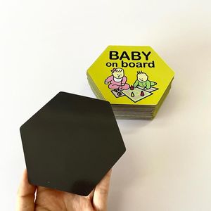 批发搞笑创意Logo印花汽车磁铁贴纸 - Product Image 1