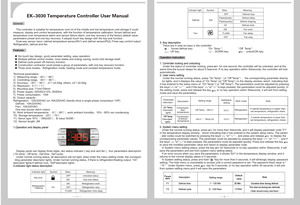 Heißer Verkauf EK-3030 Digitaler Temperatur regler für Kühlraum kühlung Wechselstrom angetrieben für Kältemittel medien - Product Image 4
