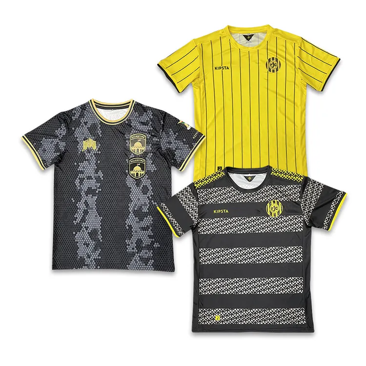 Camisetas de fútbol a granel al por mayor, camiseta de fútbol con diseño personalizado por sublimación, uniforme de fútbol