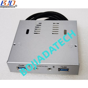 3.5 pollici Floppy Bay pannello frontale Desktop con 2 USB 3.0 connettore & HD porta Audio per PC Case del Computer - Product Image 4