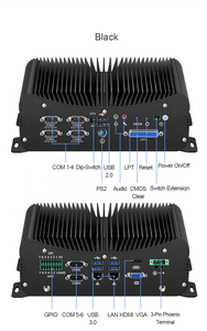 12V 24V Fanless <strong>Computer</strong> Core I5 8265U I7 10510U Project Industrial Mini PC W/ RJ45 RS232 RS485 DDR4 M.2 MSATA GPIO PS2 SIM - Product Image 2