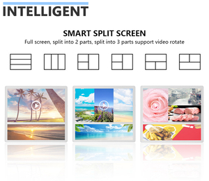 Schermo digitale Touch Screen Monitor Digital Signage argento ascensore Digital Signage schermi Digital Signage