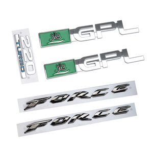 Tùy chỉnh 3D kim loại dán Huy hiệu logo xe nhãn biểu tượng 3D ABS chữ biểu tượng tự động logo cho sửa đổi xe - Product Image 2