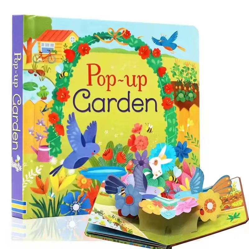 2023 Groothandel Op Maat Hoge Kwaliteit Pop-Up Hardcover Story Books Afdrukken Voor Kinderen