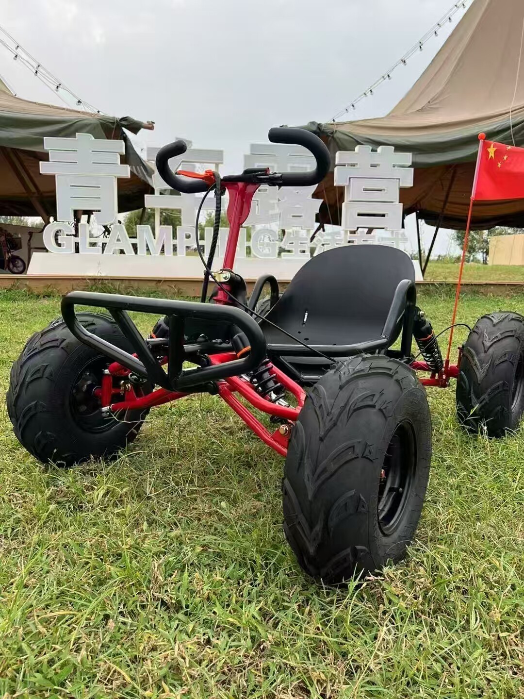 8 inch-black and red-fuel version-load 200kg