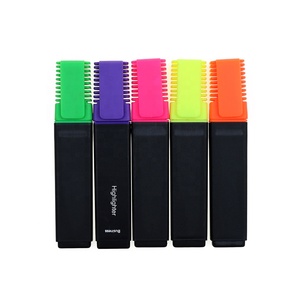 Promotional Gift Custom Logo <strong>Highlighters</strong> Vivid Multi-<strong>color</strong> <strong>Highlighter</strong> Marker Pen for Kids - Product Image 6