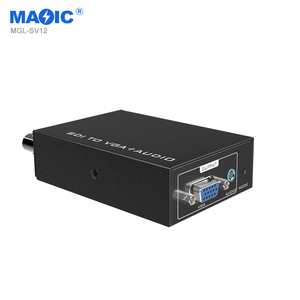 HD-<strong>SDI</strong> Signal Long Distance Transmission 1080P 3G <strong>SDI</strong> <strong>Input</strong> to VGA +3.5mm Audio +<strong>SDI</strong> <strong>Output</strong> Video Converter With Repeat Function - Product Image 1