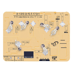 WL für iPhone X-13PM EEPROM Baseband Programmer 17 IN 1 Logik Motherboared Baseband Chips Lesen Umschreiben Programmier vorrichtung - Product Image 1