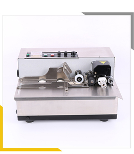 Tinten rad Verfalls datum Codier maschine Chargen nummer Code Druckmaschine MY-380F automatische feste Heiß prägung Datums codierer Drucker