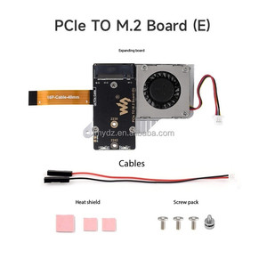 Raspberry Pi PCIe zu M.2 Mini-Adapter platine der 5. Generation Solid State Drive-Erweiterungs karte mit NVME-Kühlkörper protokoll - Product Image 6