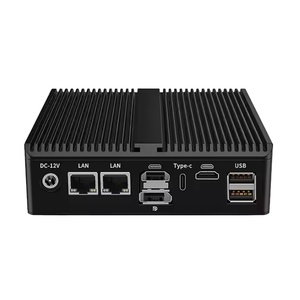 CAIXUNIPC Intel N5105 Fanless Mini Industrial PC Dual Network COM 6 * USB DDR4 2 * HD-MI DP X86 Linux Mini Computer Desktop - Product Image 2