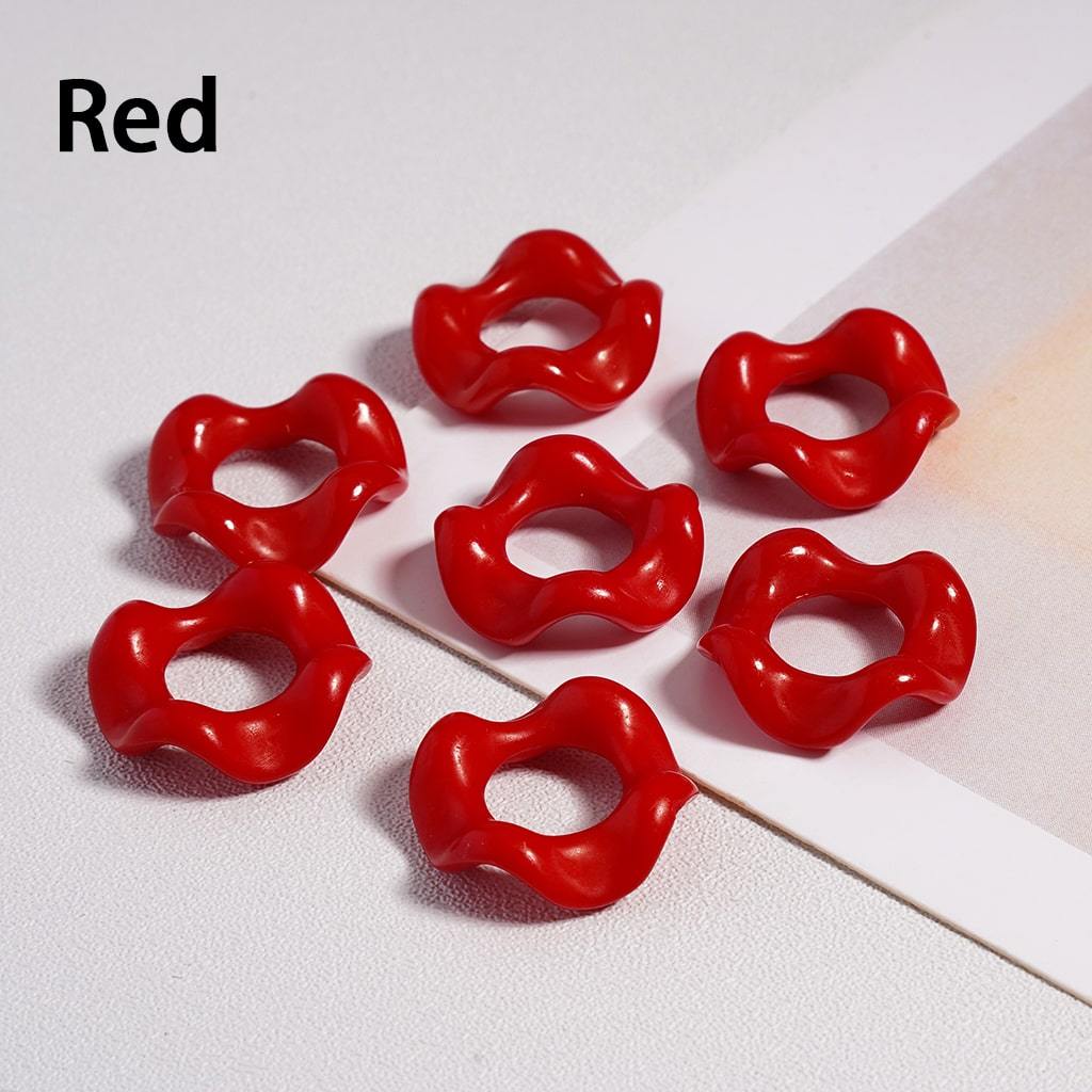 Red 16mm Solid