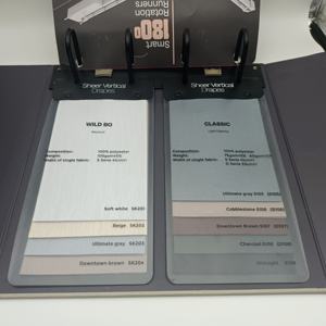 Livro Swatch tecido ustomizable para cortinas, persianas e tons para melhorar o seu interior Design Sample Book - Product Image 6