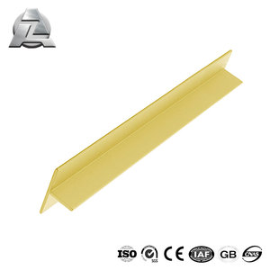 Long Lasting Durability Durable Easy to <strong>Install</strong> Aluminum <strong>T</strong> <strong>bar</strong> Anodized Gold Extrusion Profile - Product Image 6