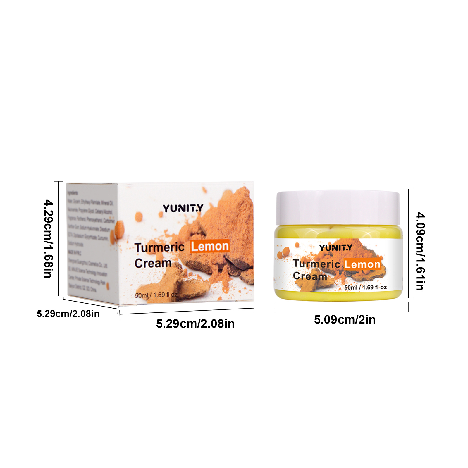 50ML Turmeric Lemon Cream