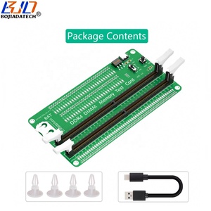 Scheda di prova adattatore di memoria DDR4 DIMM per Computer Desktop con indicatori a LED lunga chiusura - Product Image 6