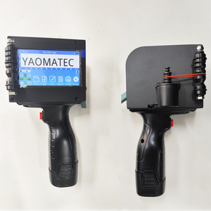 Yaomatec 25.4mm bir inç Metal yazıcı el termal etiket etiket seri yazıcı son kullanma tarihi mürekkep püskürtmeli BASKI MAKİNESİ - Product Image 5