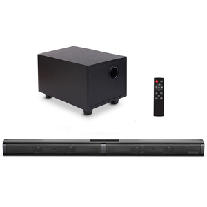 Samtronic High Stereo Sound Bar Home Theater Speaker 2.1ch <strong>Output</strong> 80W Blue-tooth Soundbar Speaker with Subwoofer - Product Image 2