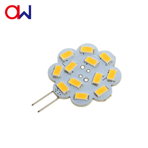 G4LEDランプ10-30Vac/dc 3W 12LEDサイドピンG4LED電球またはカーライトまたはボートライト用のG5.3ベース - Product Image 4