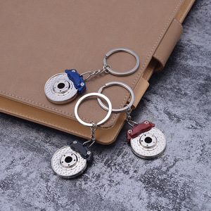 พวงกุญแจเบรคแผ่นดิสก์สำหรับรถยนต์ชิ้นส่วนอะไหล่รถยนต์ KEYFOB อะไหล่รถยนต์พวงกุญแจรถยนต์ของขวัญรถยนต์พวงกุญแจเบรคโรเตอร์ - Product Image 4