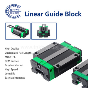 Precio barato de China HG20 HGW20 W20 HW20 20mm Diapositiva Rieles pesados Carro deslizante Riel de guía lineal 1000mm Impresora 3D CNC de bajo costo - Product Image 2