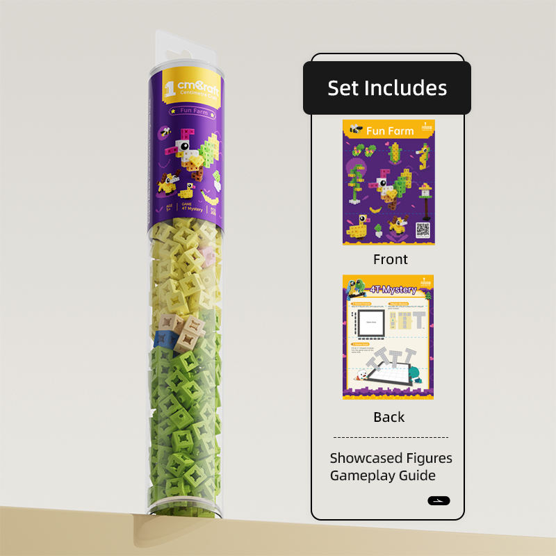 Tube P1 - Ferme Amusante 200 PCS