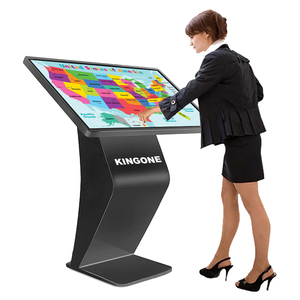 Kingone tất cả-trong-một 32 43 55 inch máy tính bảng màn hình cảm ứng Totem LCD thông tin tương tác tầng đứng kiosk hiển thị với máy ảnh - Product Image 1