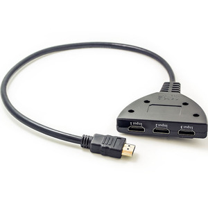 SENYE Analog signal <strong>HDMI</strong> Switcher Support 4K 3 in 1 OUT Port with Pigtail <strong>HDMI</strong> Cable - Product Image 4