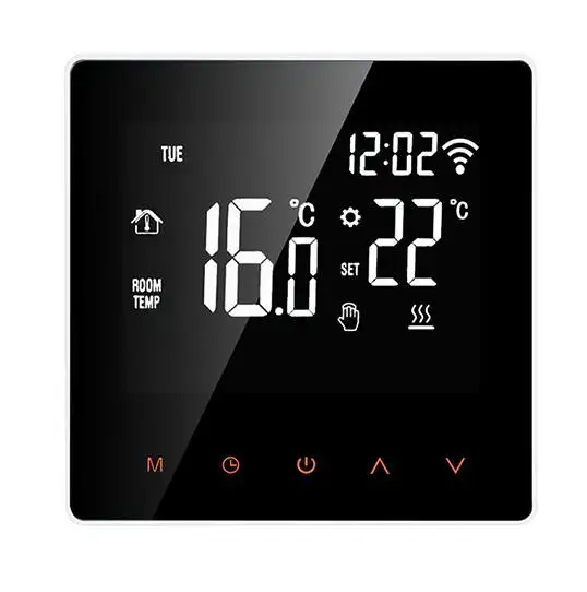 Tuya Wifi Smart Room Thermostat de radiateur de sol Thermostat numérique Lcd Thermostat Fussbodenheiz Avatto Wlan