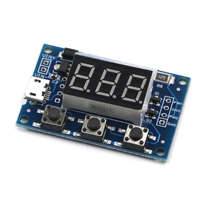 Micro USB DC 2CH Einstellbarer PWM-Signal generator Duty Cycle Pulsfrequenz modul Digitale LED-Anzeige röhre DC 5V 12V 24V DIY - Product Image 1