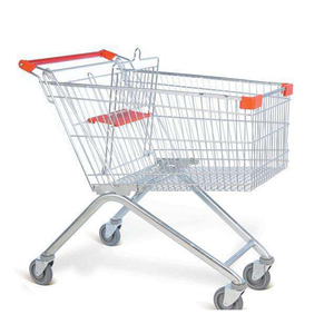 Folding Shopping <strong>Trolley</strong> with <strong>Lock</strong> Platform Structure Convenient <strong>Trolley</strong> Cart for Shopping - Product Image 4