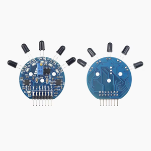 Fünf-Kanal-Flammens ensor modul Analoges digitales Feuer erkennungs sensor modul mit zwei Ausgängen