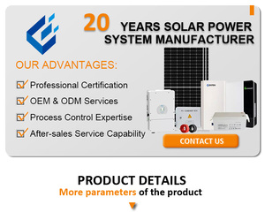 220v 2 kw 6 kw离网5kw全套能源价格面板太阳能系统电源壁锂电池带备用锂电池 - Product Image 5