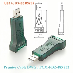 2-in-1 USB to <strong>RS485</strong> <strong>RS232</strong> Signal Converter with FTDI FT232 Chip, USB to <strong>RS232</strong>, USB to <strong>RS485</strong>, USB <strong>RS232</strong> <strong>RS485</strong> Serial <strong>Adapter</strong> - Product Image 4