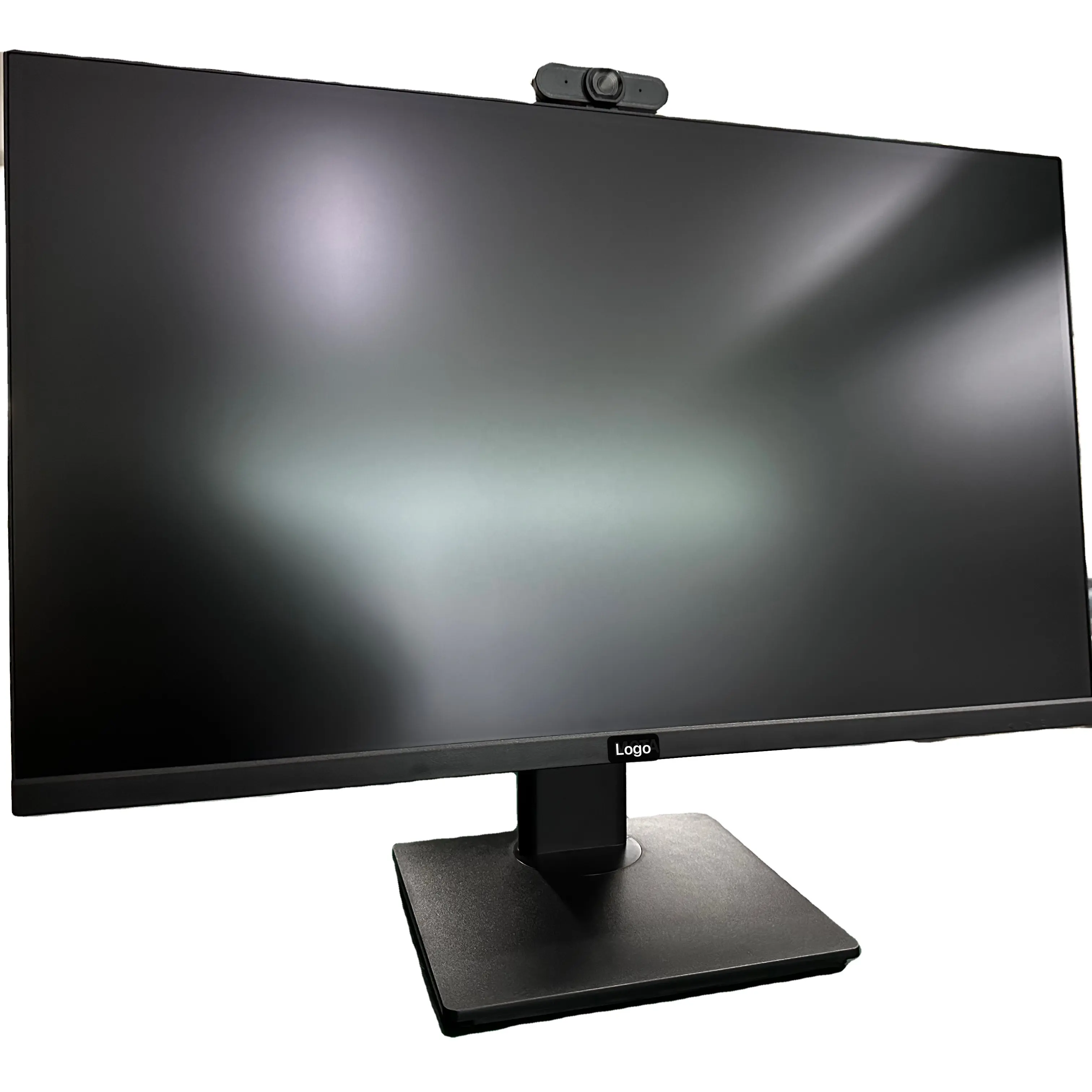 Hankchip 27 Zoll 2560*1440 2K 75Hz IPS Panel Büro computer LCD-Monitor mit 3MP Webcam Dual-Lautsprechern