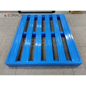 Customized Galvanized Steel <strong>Pallets</strong> Stackable Industrial Storage Bulk Steel <strong>Pallets</strong> - Product Image 6